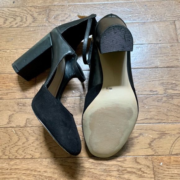 BCBG Leissa Black Block Heels Pumps Size Black - 9M - Picture 8 of 16